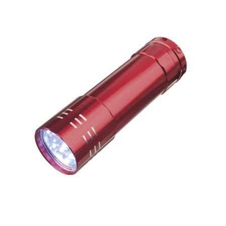 Süper Parlak 9 Ledli Metal Mini