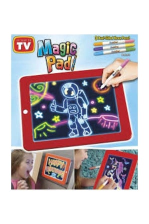 Magic Pad Çuk Eğitici Sihirli Işıklı mli Öğretici Pili Pad