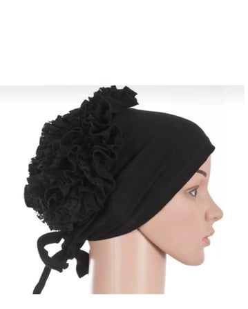 Bone - Dikişli Fırfırlı Bone Bandana (5li Paket)