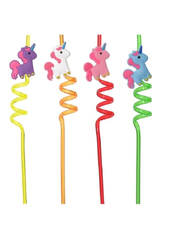 5 Parça Renkli Pipet Seti - Emojili  Kokteyl- Çuk Pipeti Temizleme Fırçalı