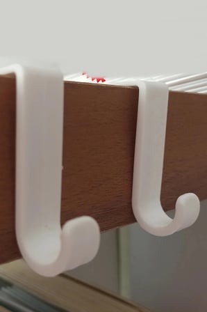 7 Adet Çekmece Dolap Kapağı  Banyo Askısı Plastik Çok Amaçlı Askı Seti