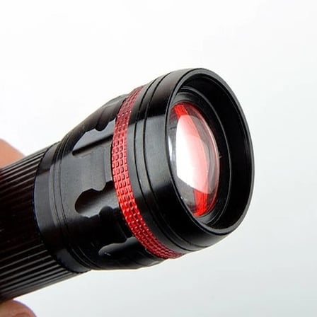 Power Ledli ve Zoomlu 2 Km Menzilli Alüminyum
