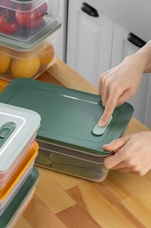 Tupper Model - Vakumlu - Mikrodaa Buzluk Saklama Kabı 5LT