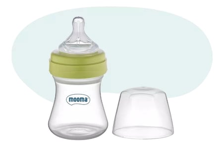 Biberon Anti Kolik Biberon 150 ml Kapaklı Biberon 6 - 18 Ay (Orta Akış)