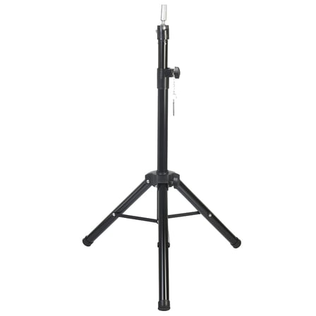 Kuaför Eğitim Mankeni İçin Metal Tripod / Siyah + Taşıma Çantası