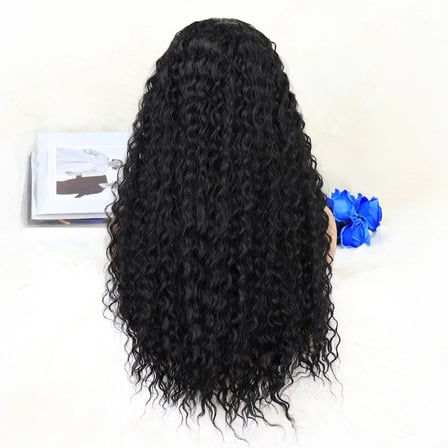 Afro Daa Siyah Orta Boy Tül Peruk