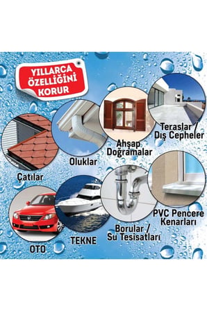 Leak Fix Kauçuk İzolasyon Spreyi 396 gr Beyaz