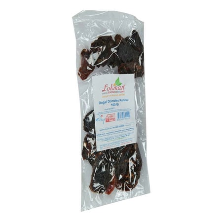 Domates Kurusu Yarım Ay Kesim 100 Gr Paket