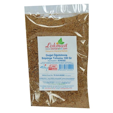Süpürge u Doğal Öğütülmüş 100 Gr Paket