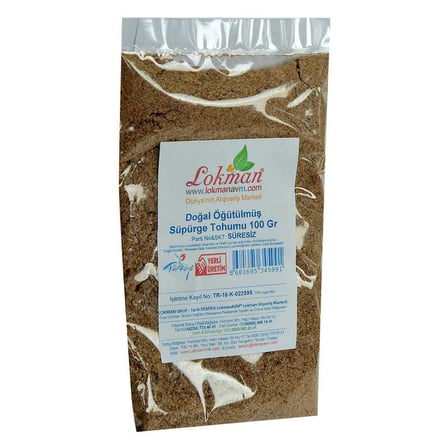 Süpürge u Doğal Öğütülmüş 100 Gr Paket
