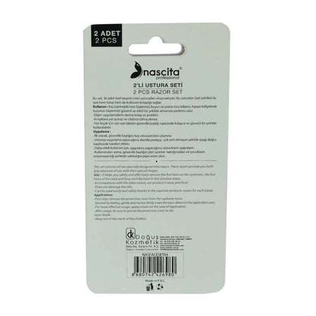 Profesyonel 2 Li Kaş sı Seti 1 Paket