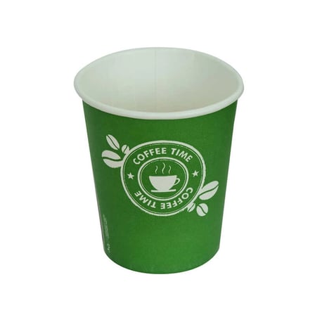 Karton Bardak 8 Oz Kullan At   Sıcak Kağıt Otomat Bardağı 50 li 1 Paket