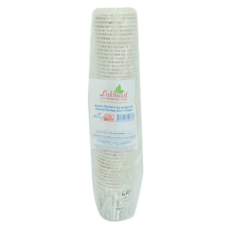 Karton Bardak 4 Oz Kullan At   Sıcak Kağıt Otomat Bardağı 50 li 1 Paket