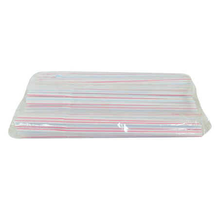 Körüklü Çizgili Pipet Ayran Kola Meşrubat Pipeti 22 Cm  Renk 150 Adet Paket