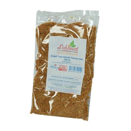 Hardal u Tane Doğal Sarı 100 Gr Paket