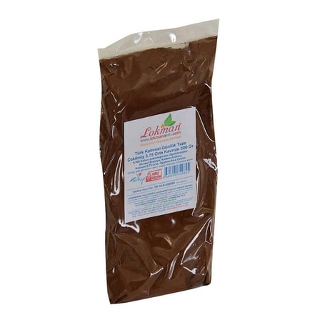 Türk si Günlük Taze Çekilmiş 3.75 Orta Krum 200 Gr Paket
