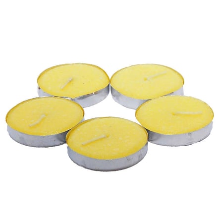 Tea Lights Sarı  5 li 1 Paket