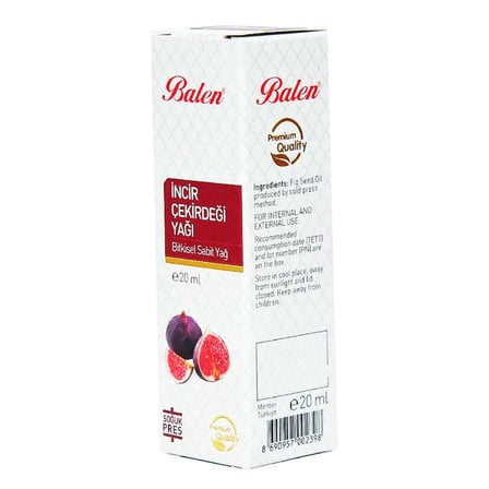r Çekirdeği Yağı Soğuk Pres 20 ML Cam Şişe