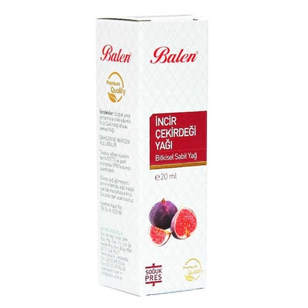 r Çekirdeği Yağı Soğuk Pres 20 ML Cam Şişe