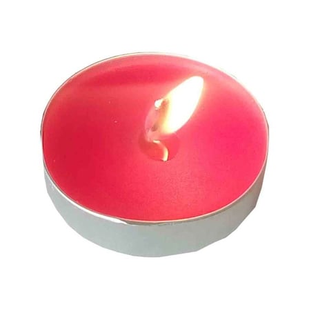 Tea Lights Kırmızı  5 li 1 Paket