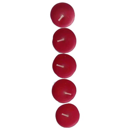 Tea Lights Kırmızı  5 li 1 Paket
