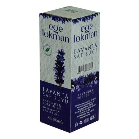Doğal Lanta Saf Suyu Makyaj ve Yüz Temizleme 100 ML Spreyli Cam Şişe