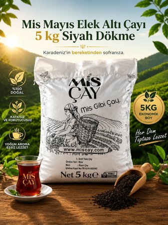 Mis Mayıs Elek Altı 5 kg Çuval  Dökme Çay