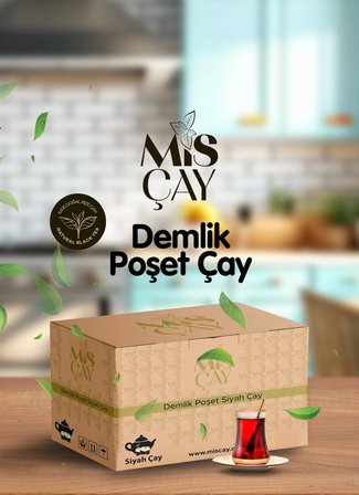 Mis Demlik Poşet Siyah Çay Rize Çayı 30 kg 3'lü Paket