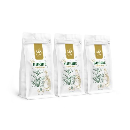 Mis Elek Altı Gurme 750 Gr Siyah Çay 3'lü