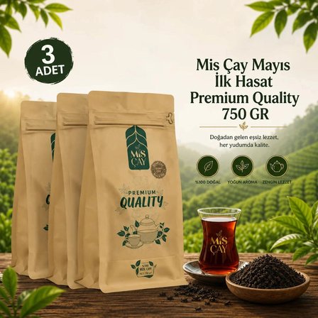 Mis Premium Quality Mayıs Elek Altı Çayı 750 GR 3'lü
