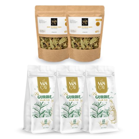 Mis Çay Gurme Plus & Doğal Ihlamur Özel Paket 5'li