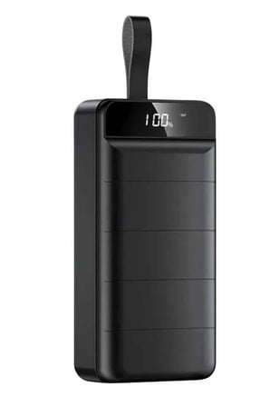 Powerbank 50.000 Mah Dijital Göstergeli Taşınabilir 4 Portlu Hızlı Powerbank