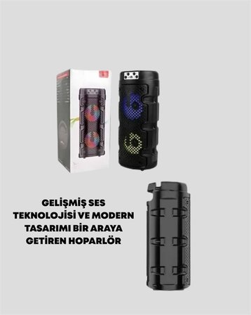 Kompakt Tasarım Yüksek Ses Performansı – Çoklu Giriş Seçenekli Kablosuz Hopa