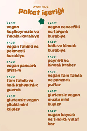 Humm Organic Organik Mix Atıştırmalık Paketi - 11 adet (11 çeşit)