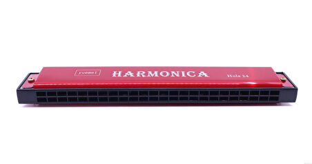 Harmonica Büyük Boy Mızıka Kırmızı