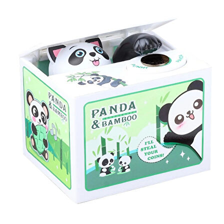 Para Yiyen Hırsız Panda Kumbara