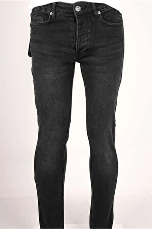 Skinny Fit Siyah Jean Pantolon