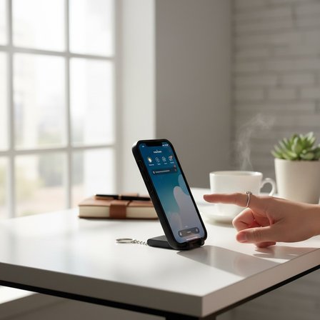 Telefon Tutucu Anahtarlık Katlanabilir Masaüstü Telefon Standı - 3D Baskı