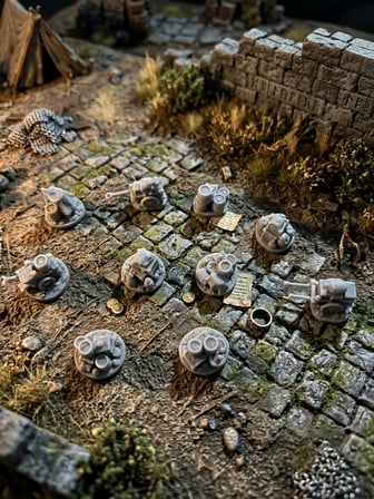 DnD Terrain Scatter Set  Masa Oyunu Harita Dekor Aksesuar Seti