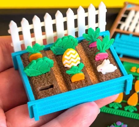 Mini Bahçe Duyu Etkinlik Seti  Montessori Oyun ve Duyu Gelişim Eğitim Materyali