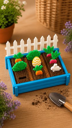 Mini Bahçe Duyu Etkinlik Seti  Montessori Oyun ve Duyu Gelişim Eğitim Materyali