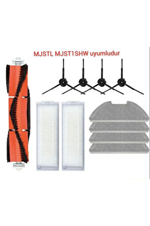 Mi robot Mop 2 pro Lite MJST1SHW uyumlu yedek filtre fırça set