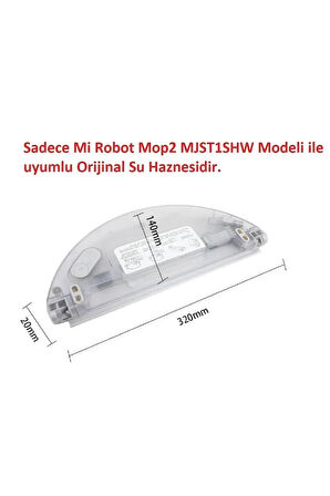 Mi Robot Mop 2 MJST1SHW ve Lite Modeli Su Haznesi-Su deposu (su tankı)