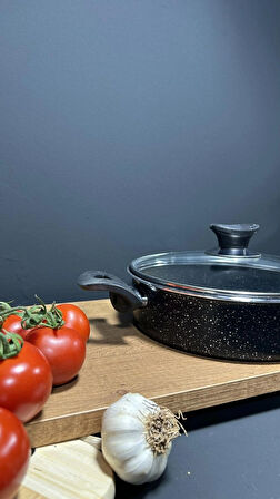 BASIK TENCERE GRANİT 24 CM
