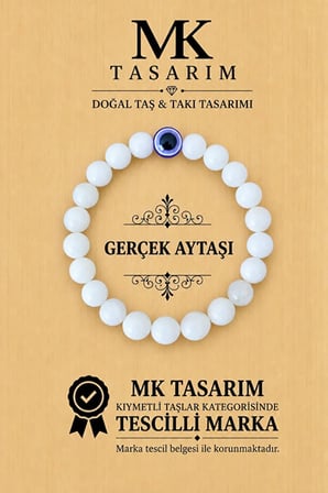 GERÇEK AYTAŞI BİLEKLİK MK.7000.859- RAHATLIK-DİNGİNLİK-ENERJİ- STRES BİLEKLİĞİ- RENKLERİ BOYA DEĞİLDİR -KENDİ RENGİDİR