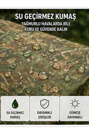 Otomatik Kabin Giyinme Çadırı 120x120x190 Cm Üst Havalandırma Yan Pencereli Duş & Wc Çadırı