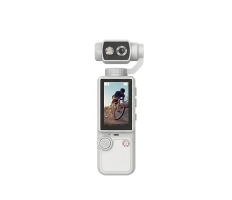 Q8 4k Ultra Hd Taşınabilir Vlog Spor Ve Aksiyon Kamerası 2.0’’ Döndürülebilir Ips Ekran Beyaz
