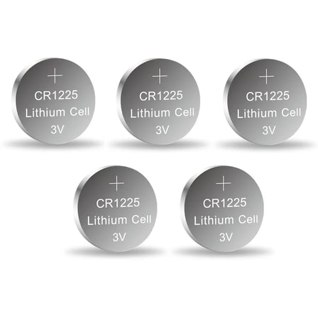 Yuma Cr1225 Süper Lityum 3v 5’li Kart Düğme Pil