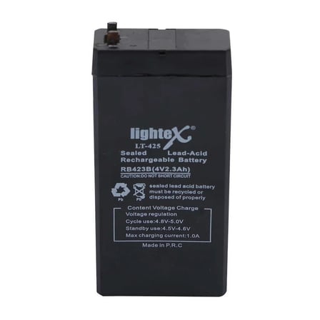 Lightex Lt-425 4v 2.3ah Işıldak Fener Aküsü