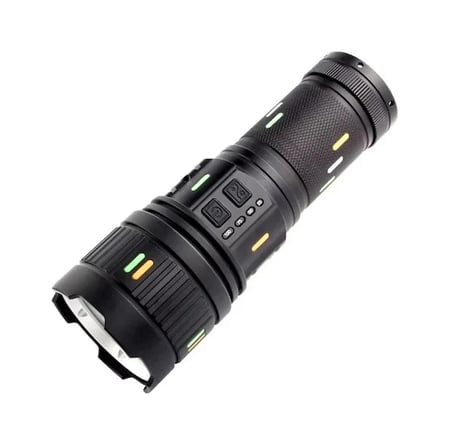 F.b.ı Pro F-3001 Alüminyum Tg Led Güç Göstergeli Type-c Şarjlı El Feneri 100 W